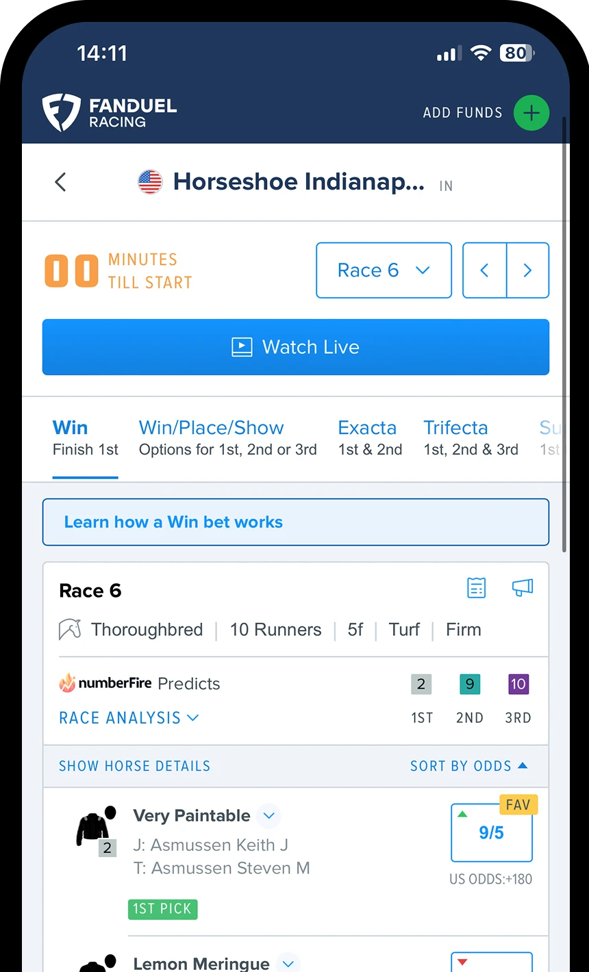 FanDuel Racing