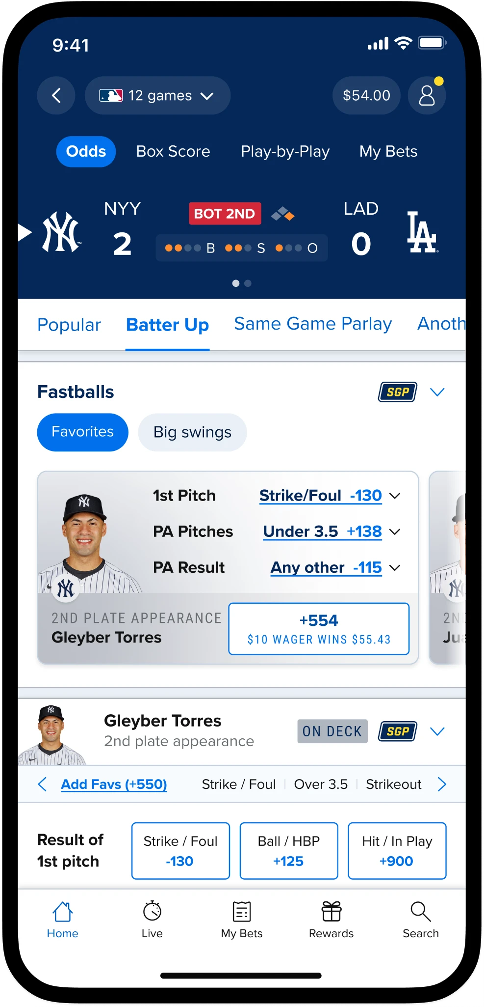 Tested: the Fastballs quick-parlay prototype from round one